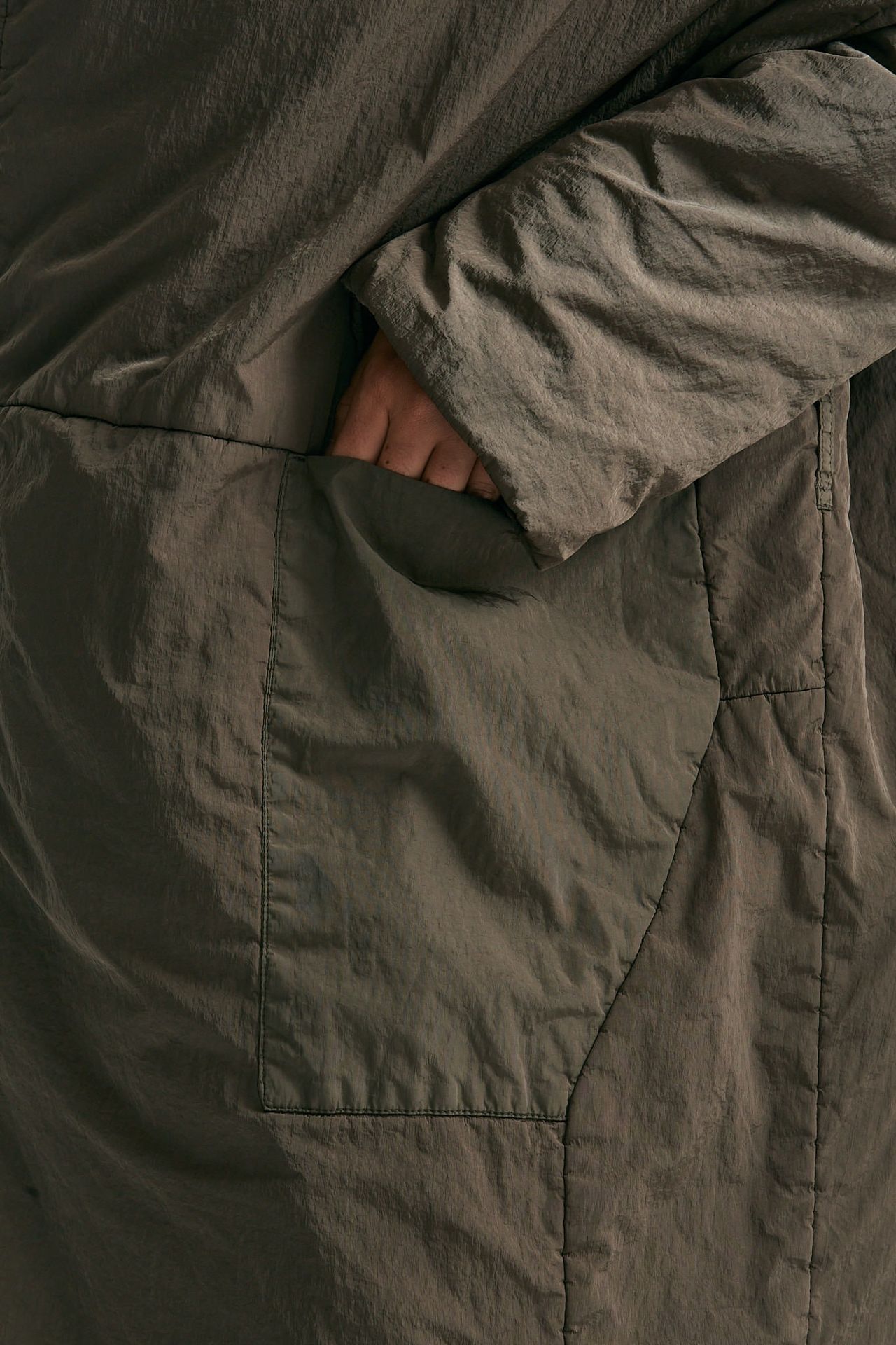 Giubbino lungo impermeabile reversibile donna Kimo no - rain - 9