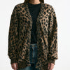 Cardigan over animalier donna Laneus - 6