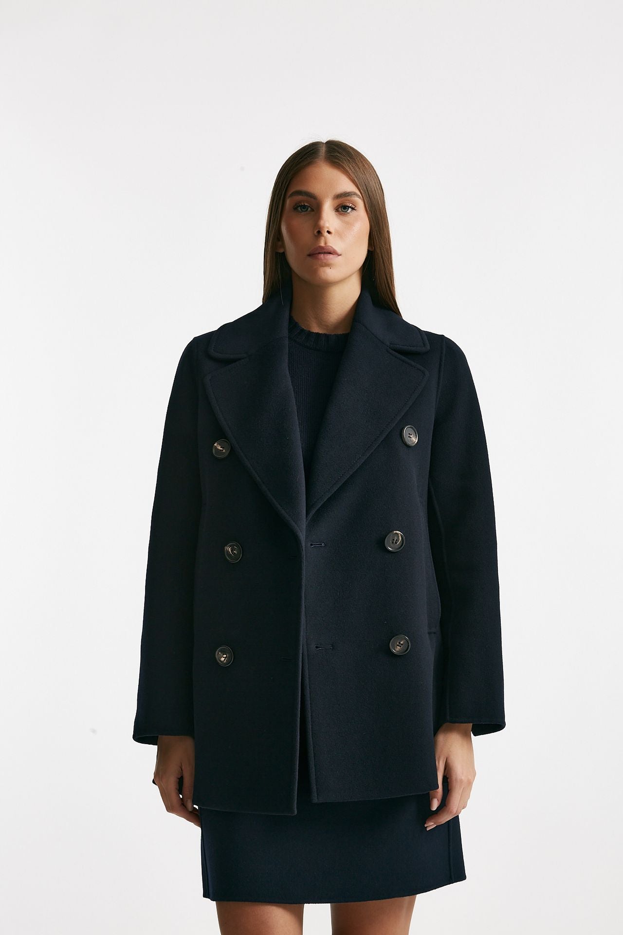 Caban doppiopetto CABAN in lana blu donna Max mara s - 1