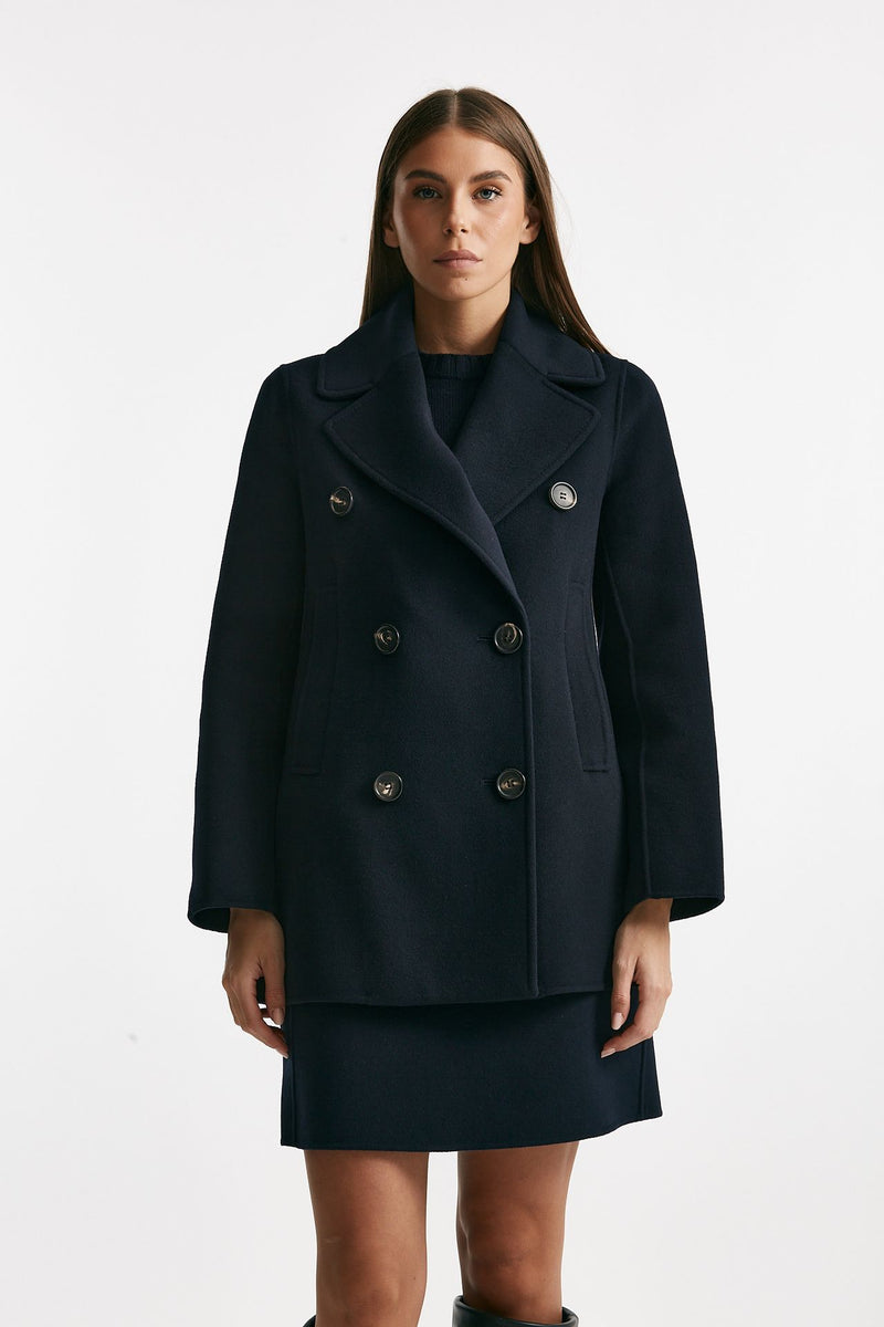 Caban doppiopetto CABAN in lana blu donna Max mara s - 6