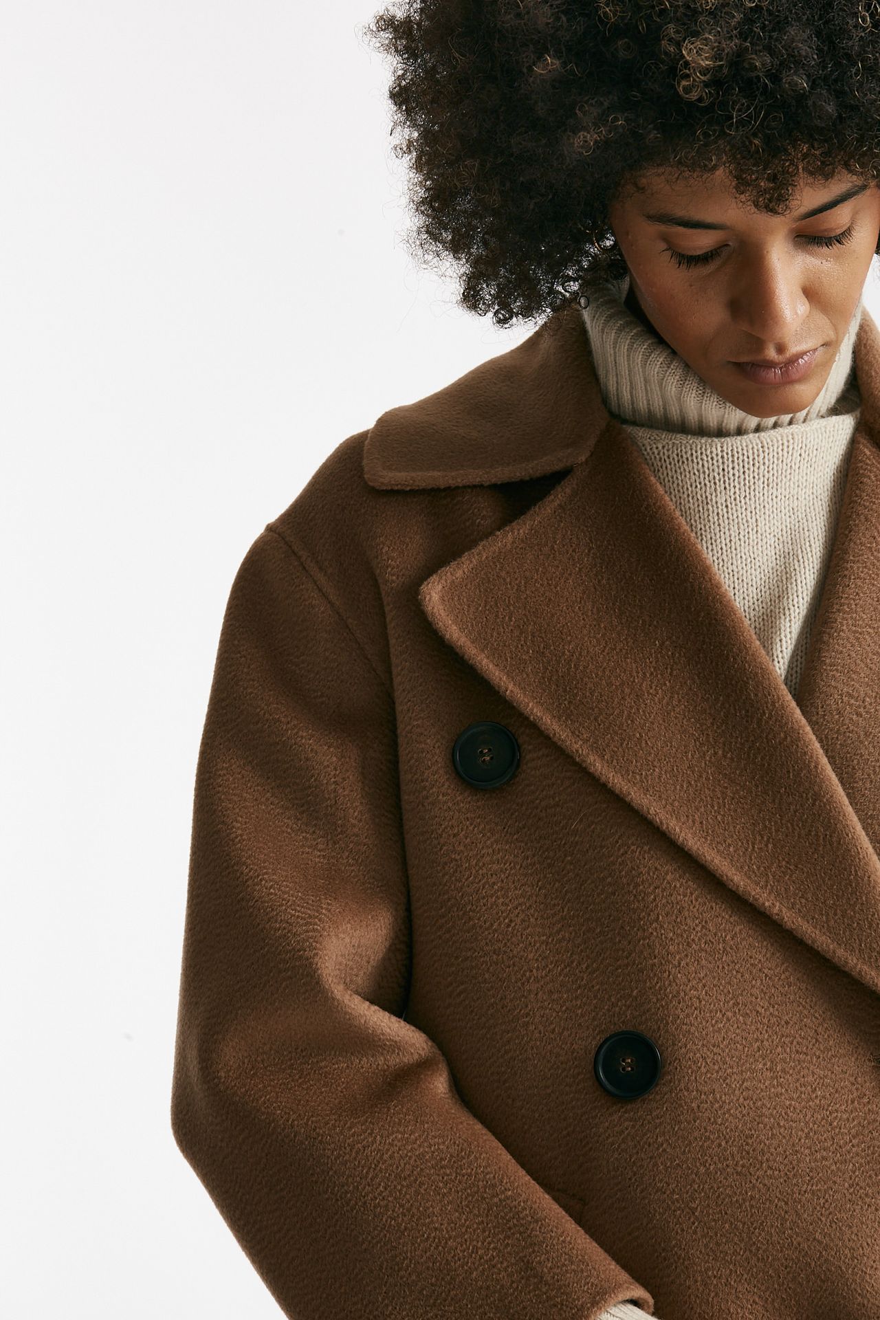 Cappotto lungo DALILA in lana e cachemire cammello donna Max mara s - 9