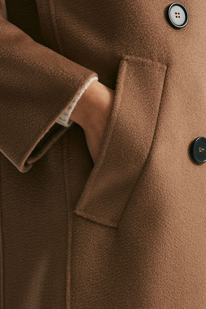 Cappotto lungo DALILA in lana e cachemire cammello donna Max mara s - 10