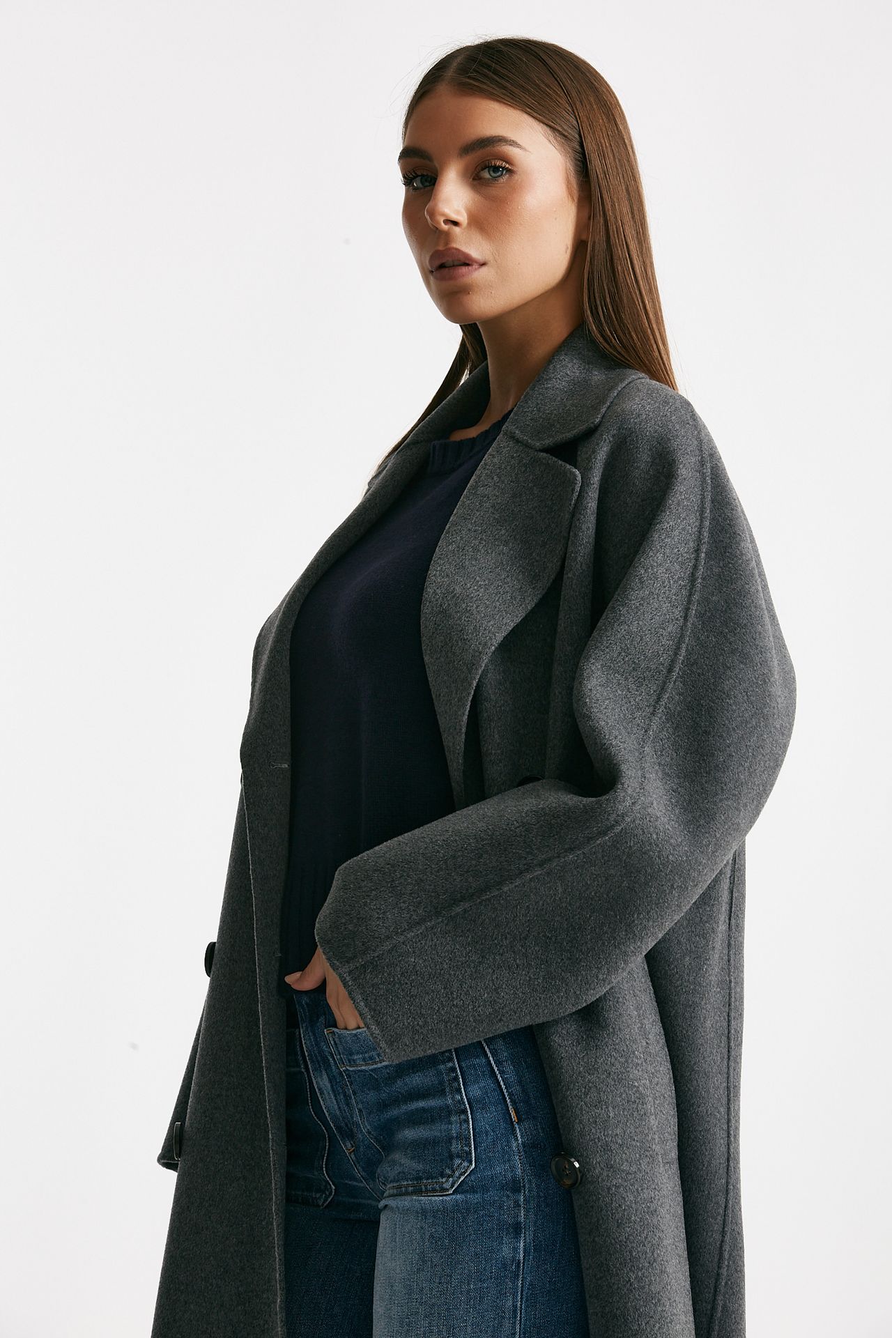 Cappotto lungo PAUL in lana grigio donna Max mara s - 6