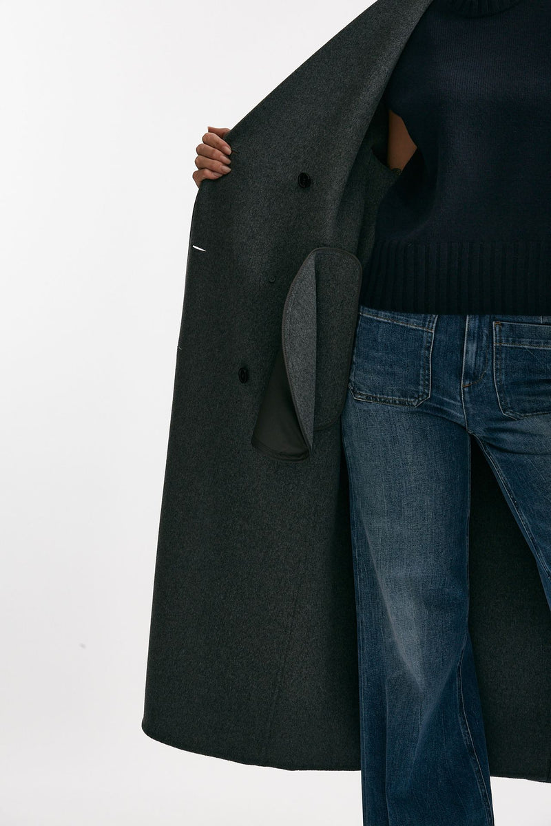 Cappotto lungo PAUL in lana grigio donna Max mara s - 10