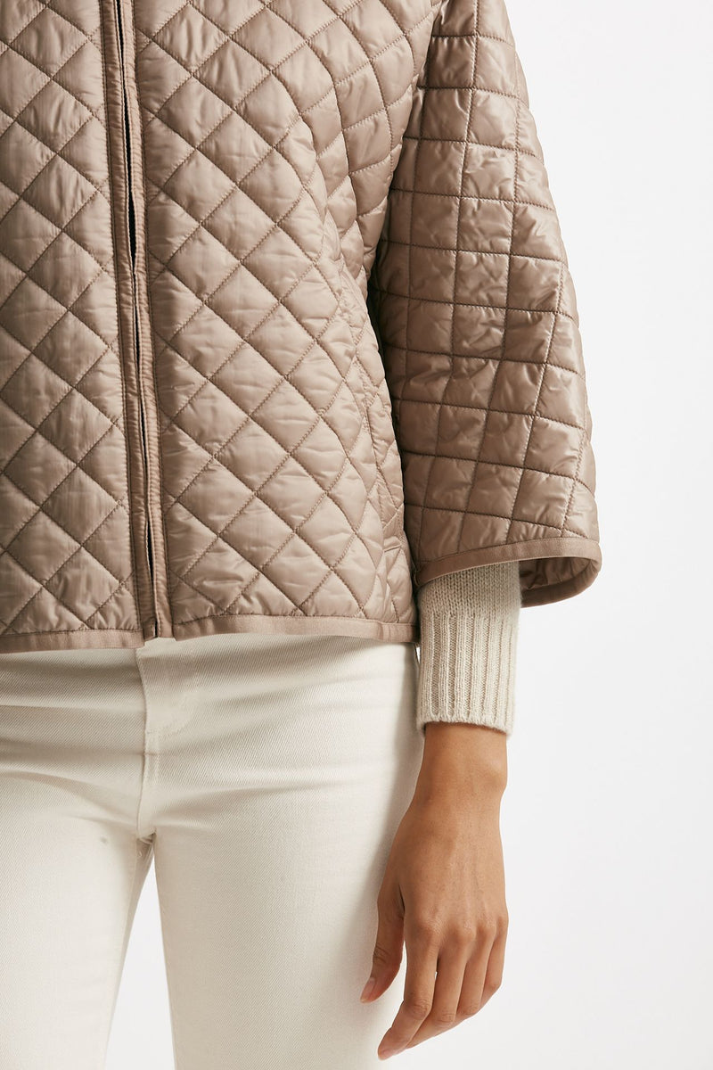 Giubbino DELFINA in tela antigoccia  beige donna Max mara s - 9