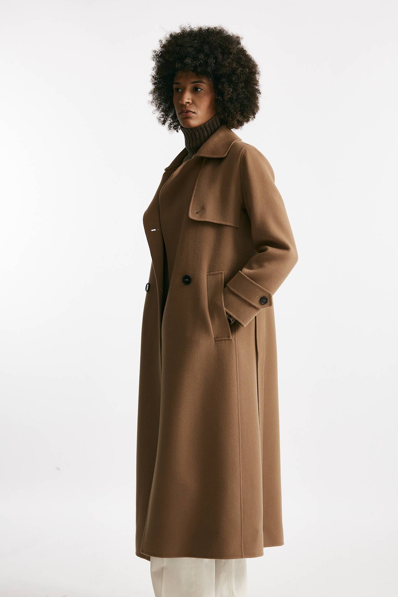 Cappotto trench SEM cammello donna Max mara s - 5