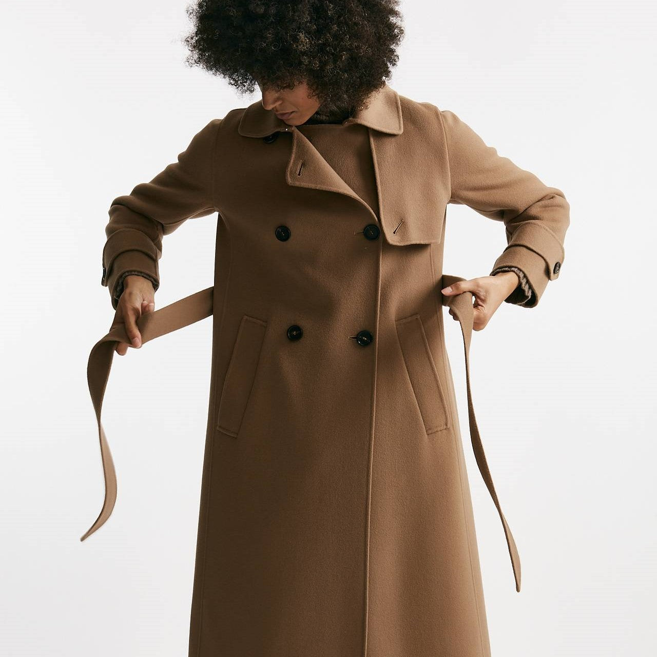 Cappotto trench SEM cammello donna Max mara s - 9