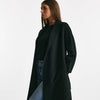 Cappotto ESTURIA midi a vestaglia nero donna Max mara s - 7