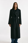 Cappotto PAOLA lungo a vestaglia nero donna Max mara s - 6