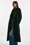 Cappotto POLDO lungo a vestaglia nero donna Max mara s - 4