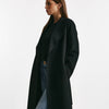 Cappotto POLDO lungo a vestaglia nero donna Max mara s - 8