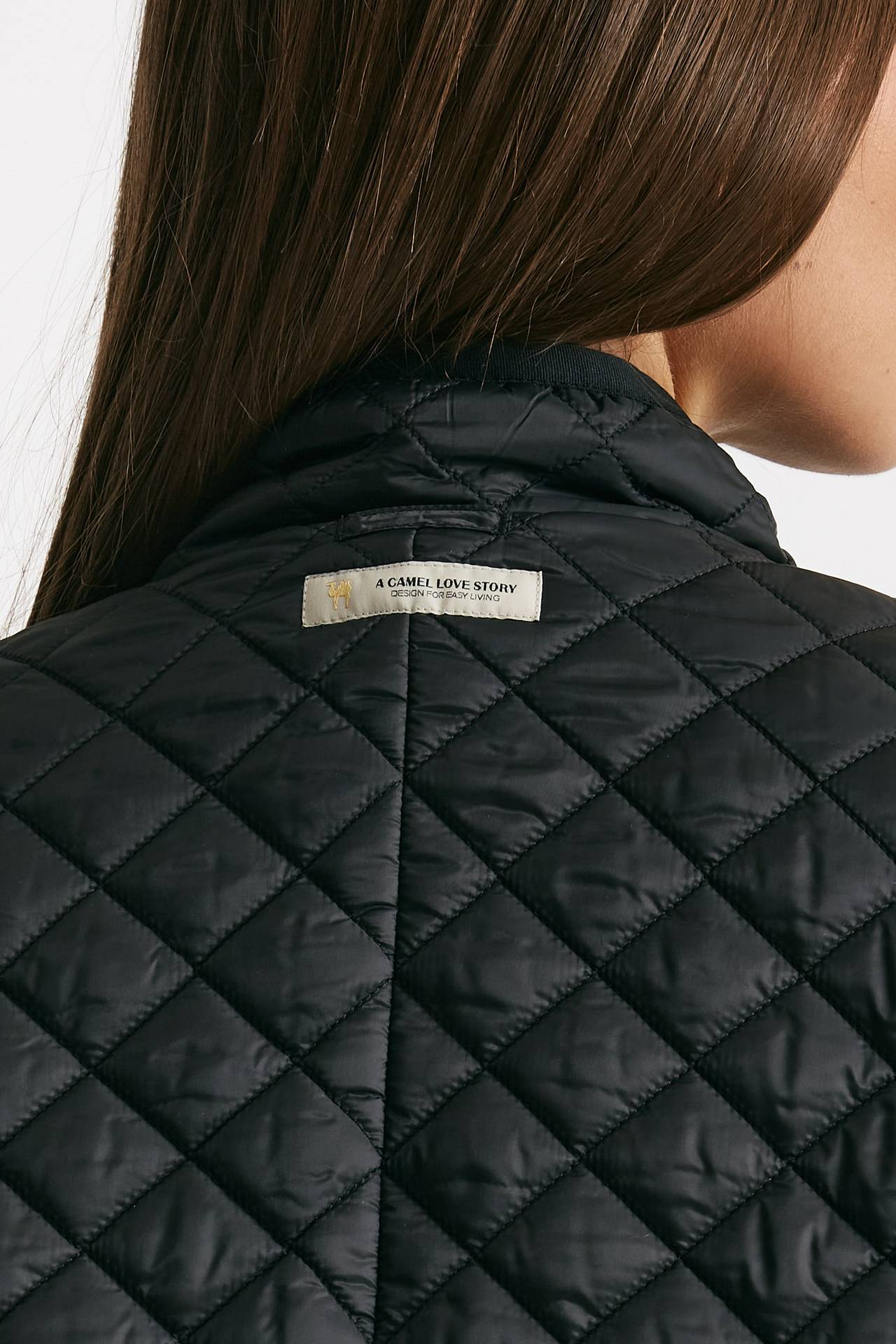 Giubbino DELFINA in tela antigoccia nero donna Max mara s - 7