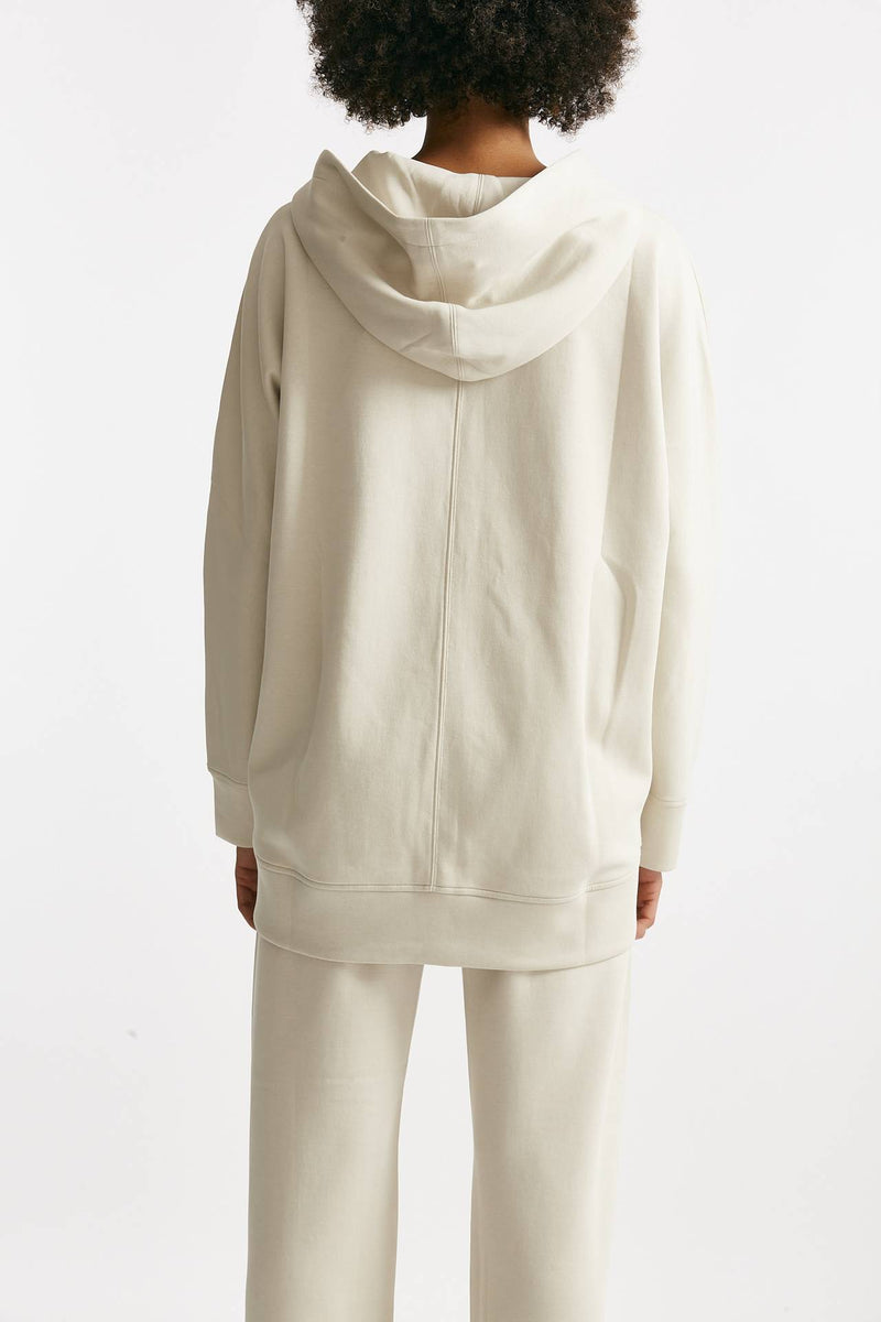 Felpa lunga over size VERBANO panna donna Max mara s - 3