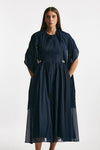 Abito midi in organza WALLY blu donna Max mara s - 8