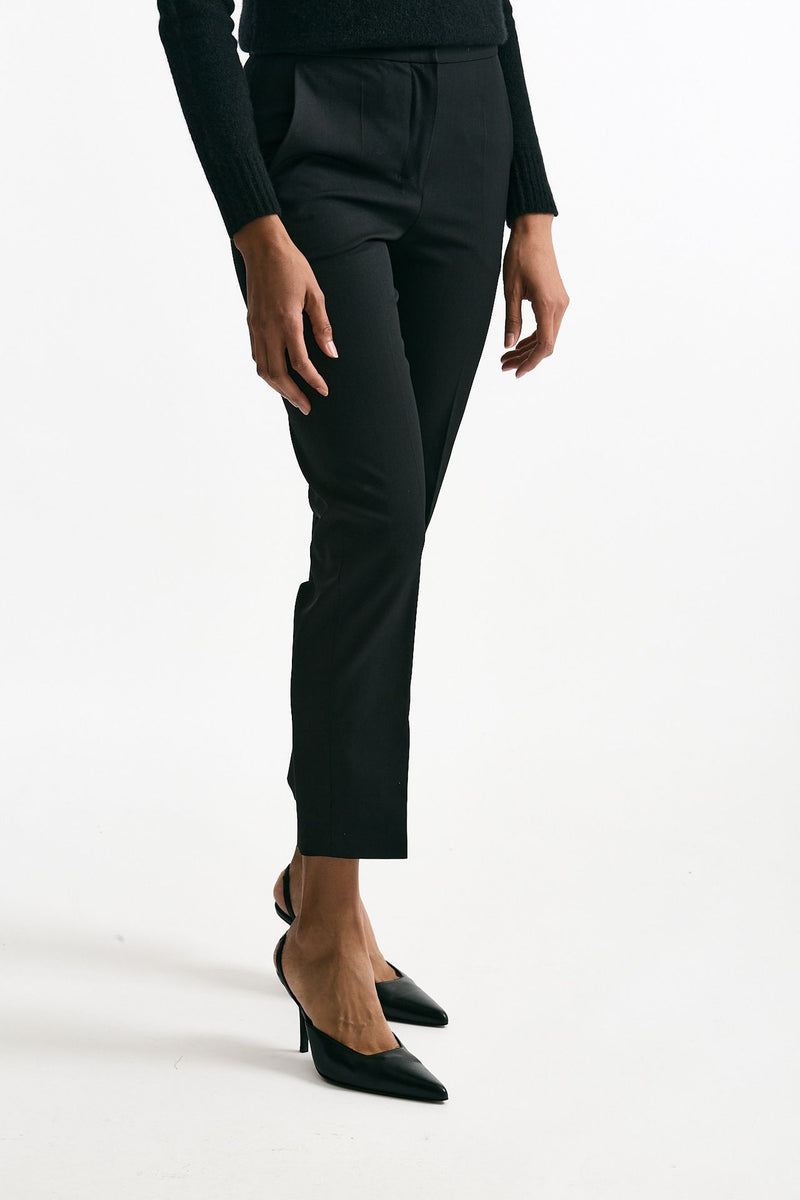 Pantalone slim MALIKA nero donna Max mara s - 1
