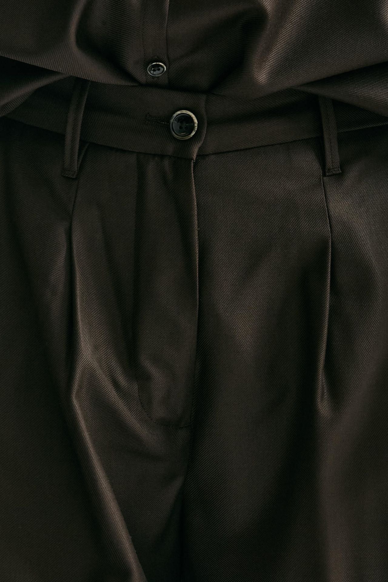 Pantalone ampio PETRA marrone donna Nine in the morning - 5