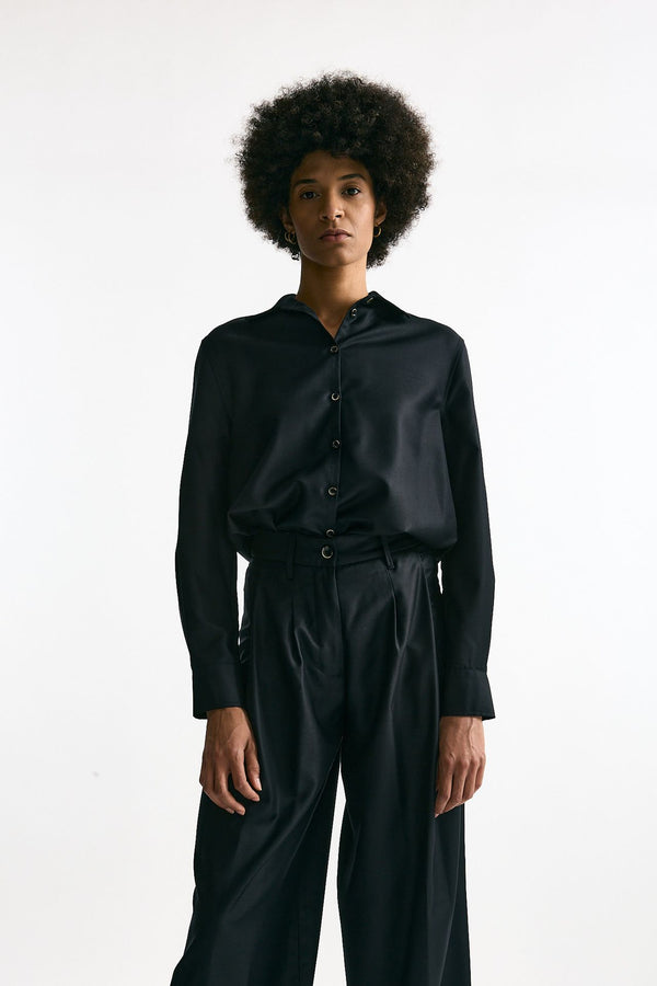 Camicia over blu donna Nine in the morning