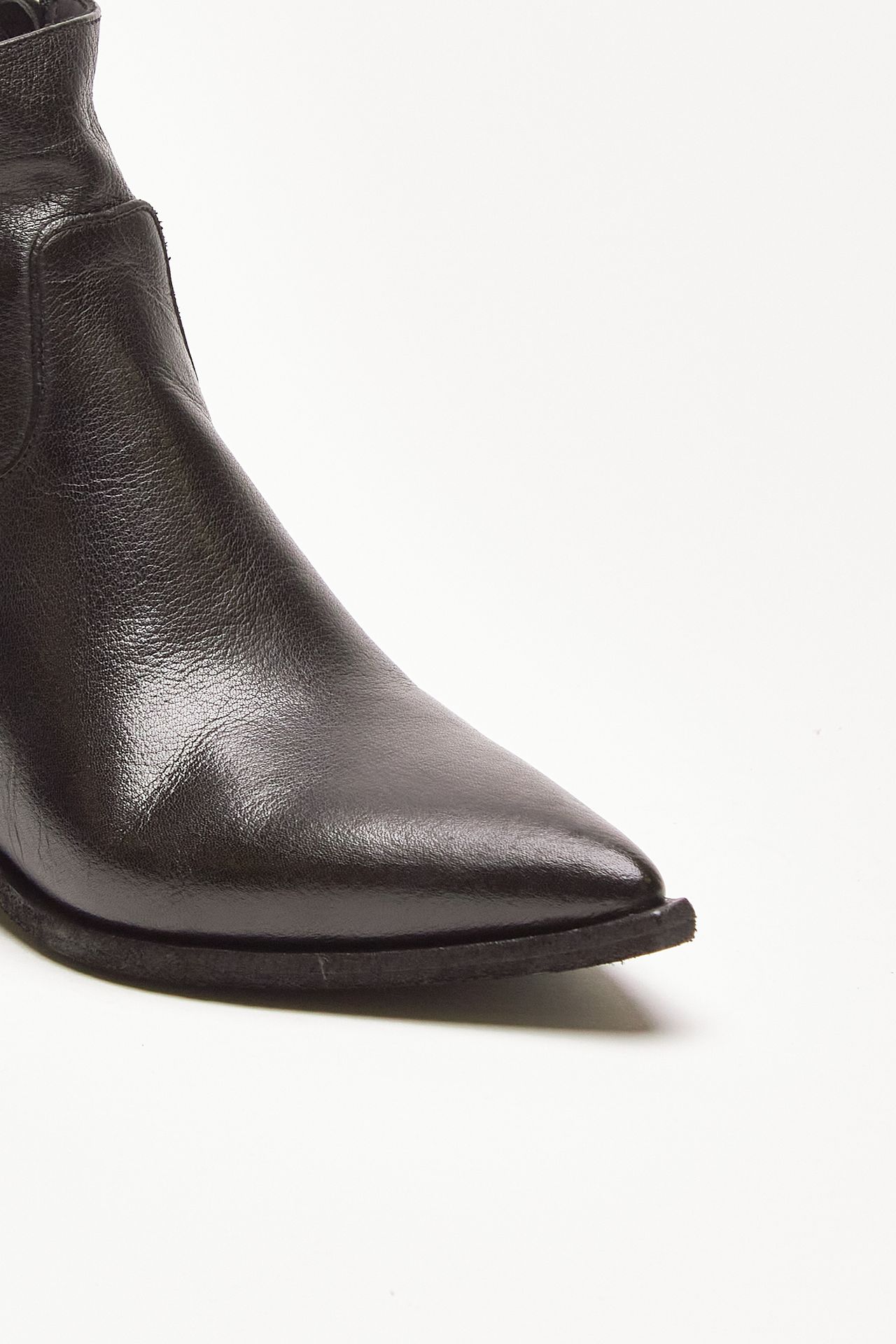 stivaletti noelie dd102 in pelle nera donna Officine creative - 5