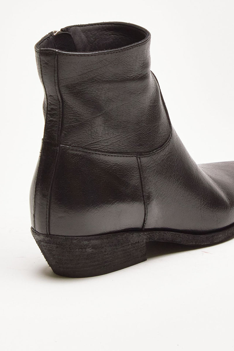 stivaletti noelie dd102 in pelle nera donna Officine creative - 7