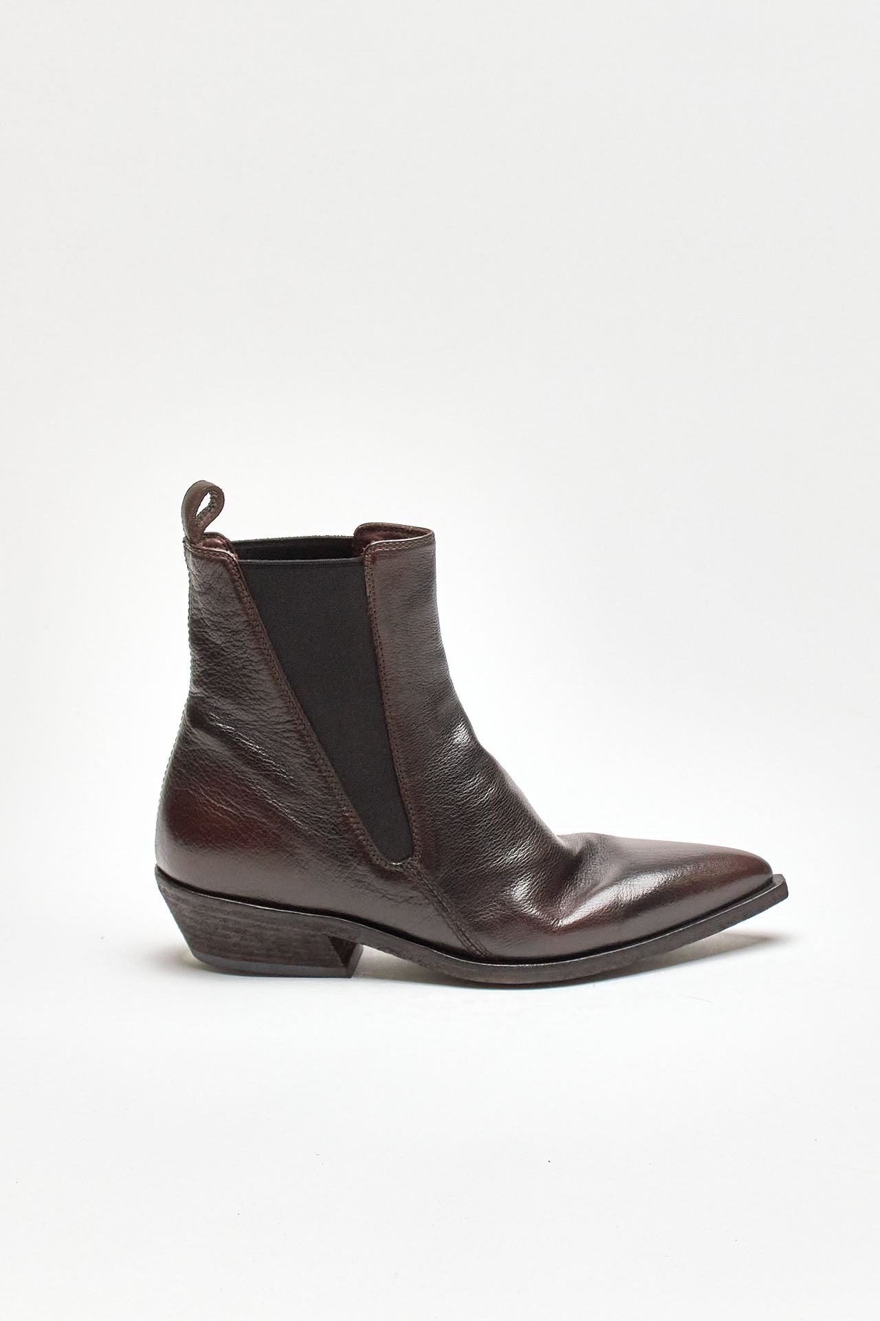 stivaletti noelie dd101 in pelle ebano donna Officine creative - 1