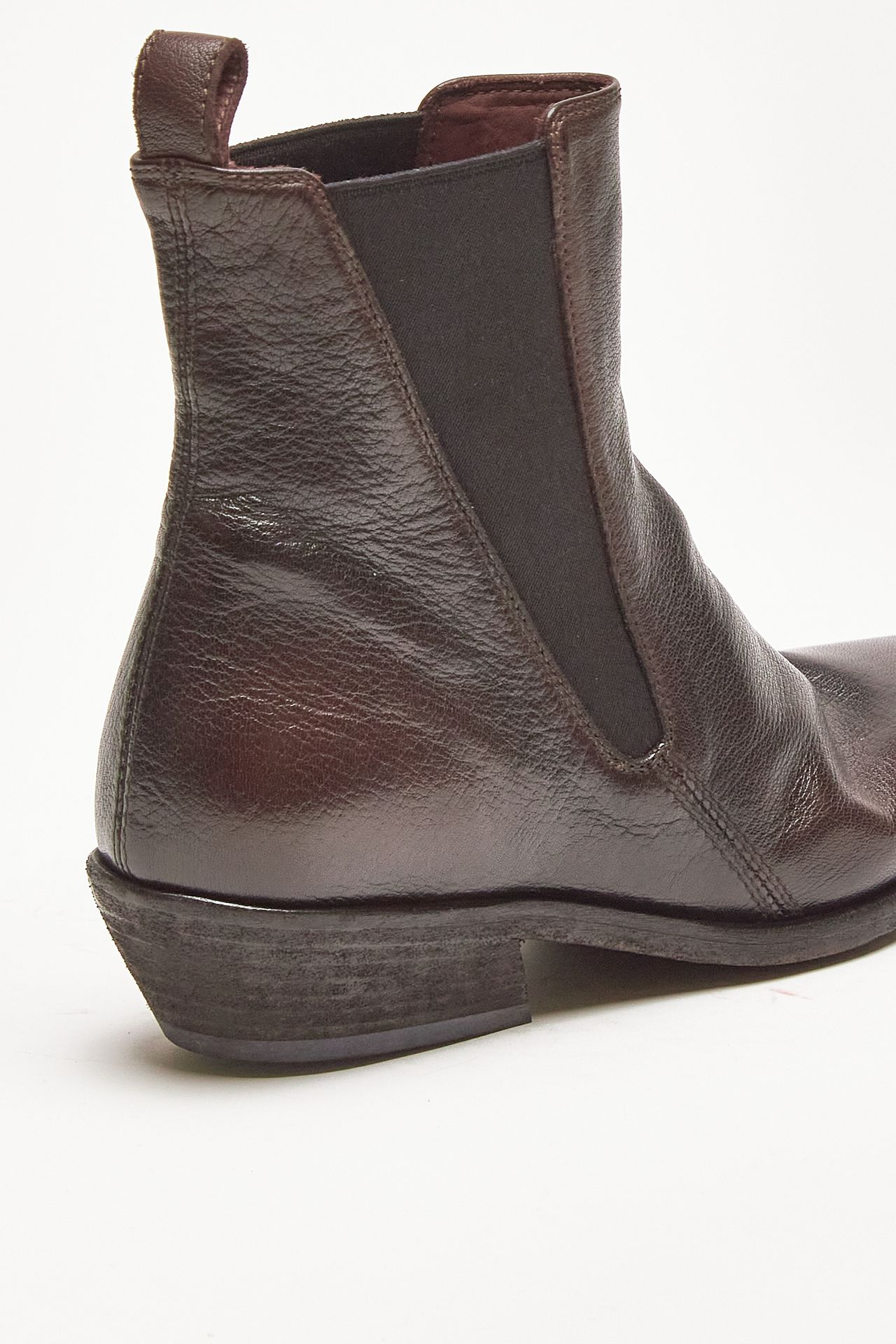 stivaletti noelie dd101 in pelle ebano donna Officine creative - 6