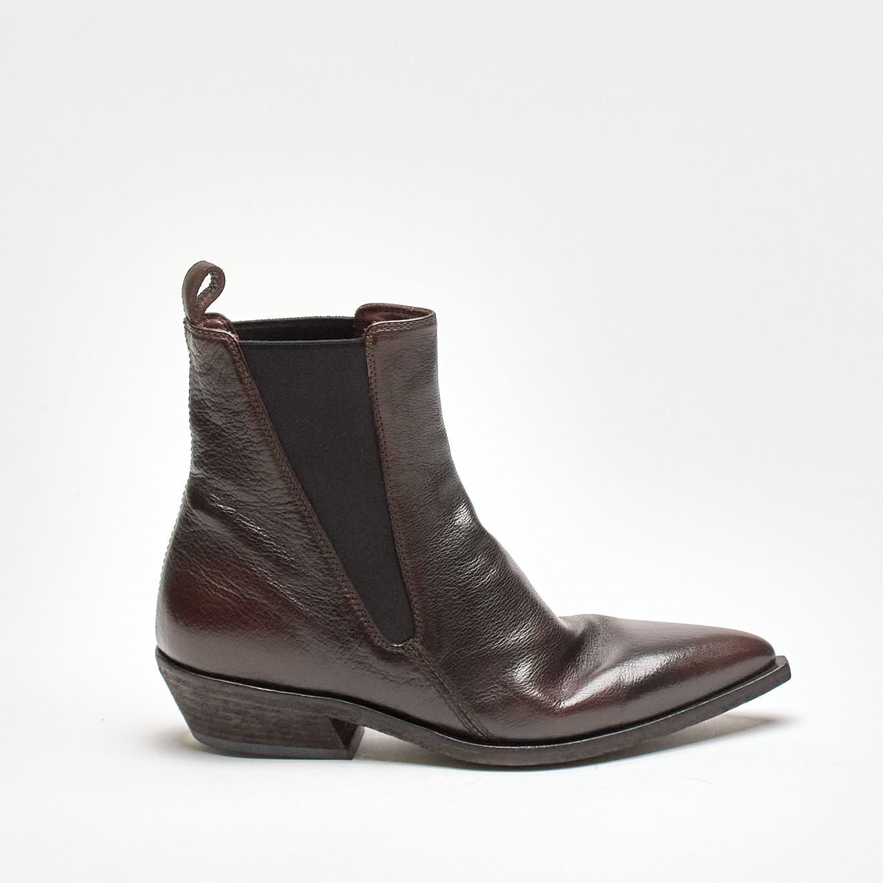 stivaletti noelie dd101 in pelle ebano donna Officine creative - 8