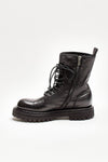 anfibi wisal 106 in pelle nera donna Officine creative - 4