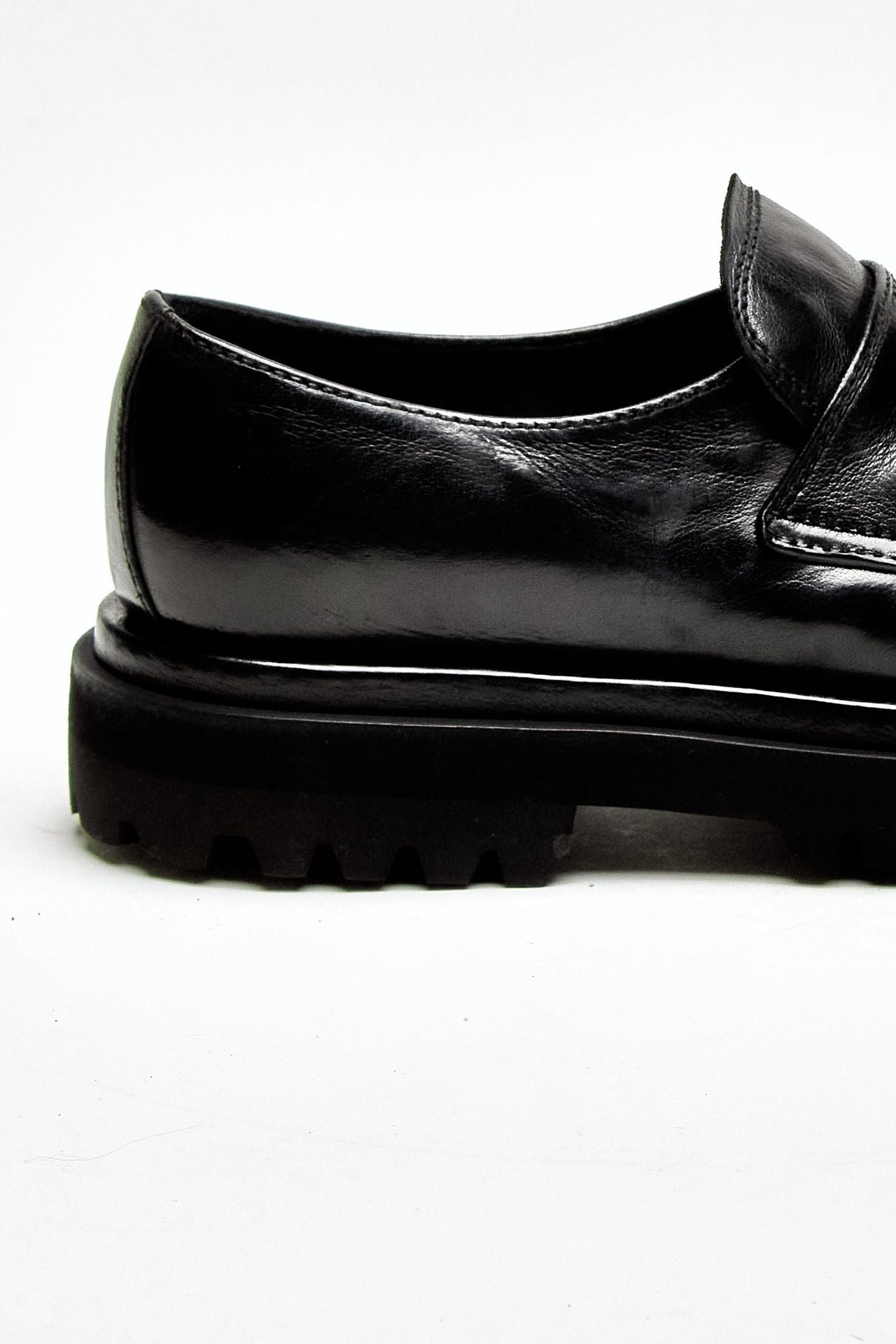 Mocassini WISAL DD/101 in pelle lavata nero donna Officine creative - 6