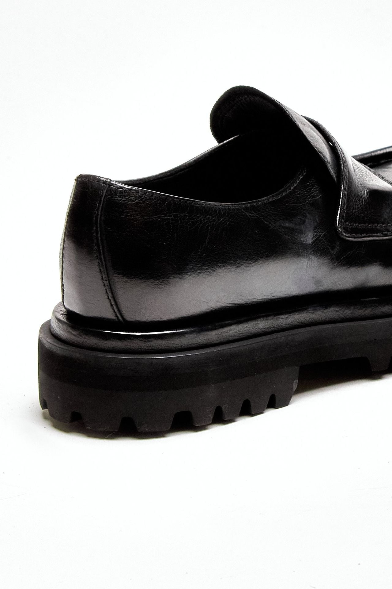 Mocassini WISAL DD/101 in pelle lavata nero donna Officine creative - 7