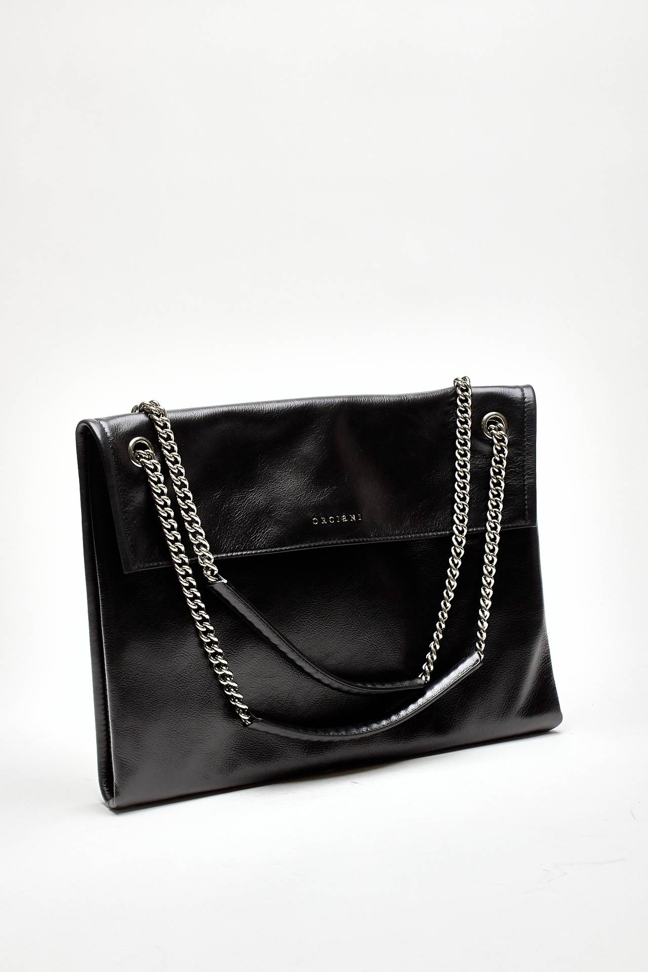 borsa venus soft gotham a spalla in pelle martellata sella donna Orciani - 2