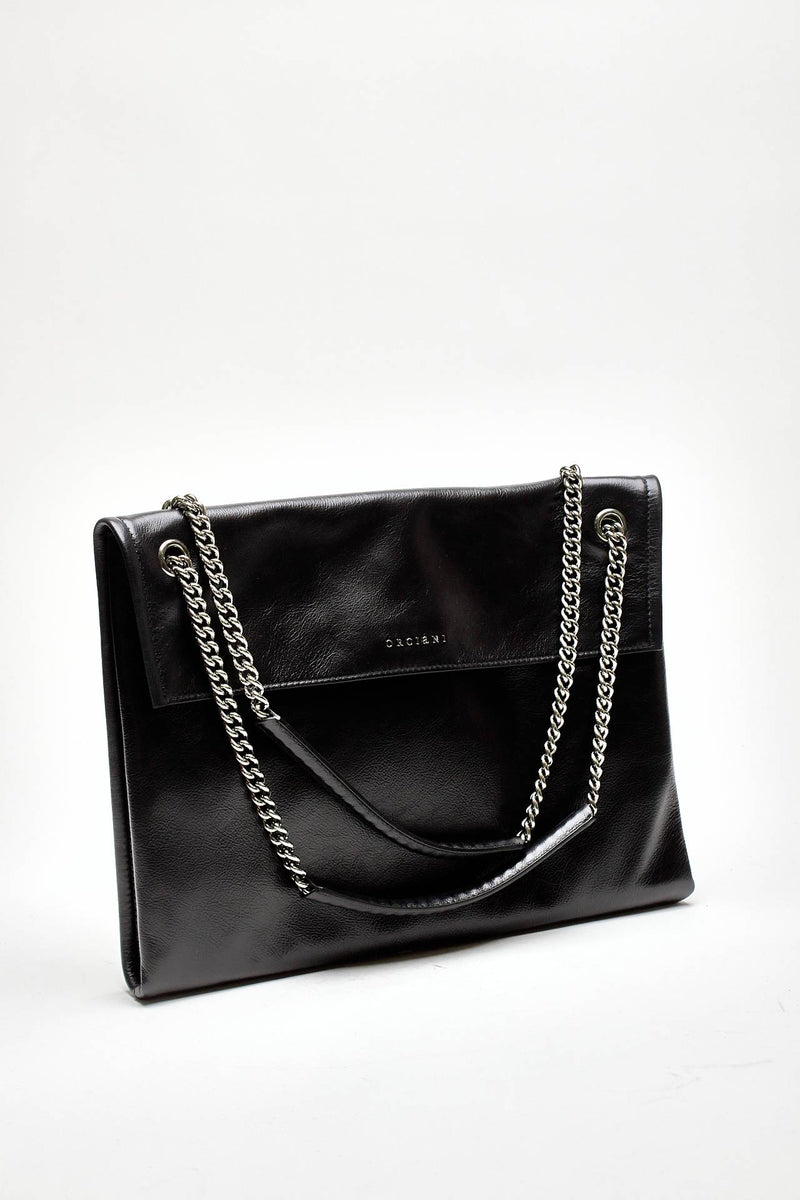 borsa venus soft gotham a spalla in pelle martellata sella donna Orciani - 2