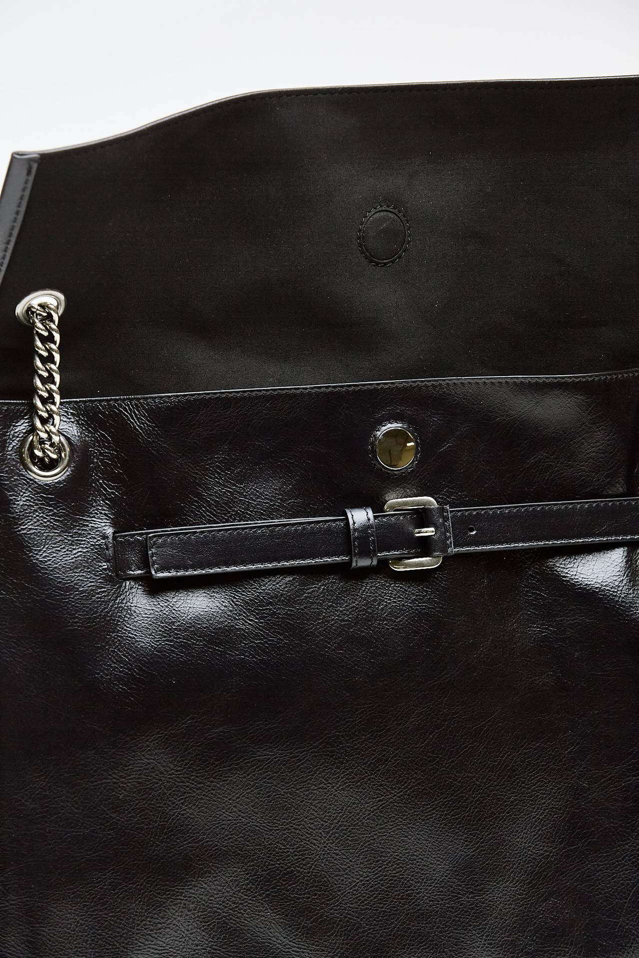 borsa venus soft gotham a spalla in pelle martellata sella donna Orciani - 4