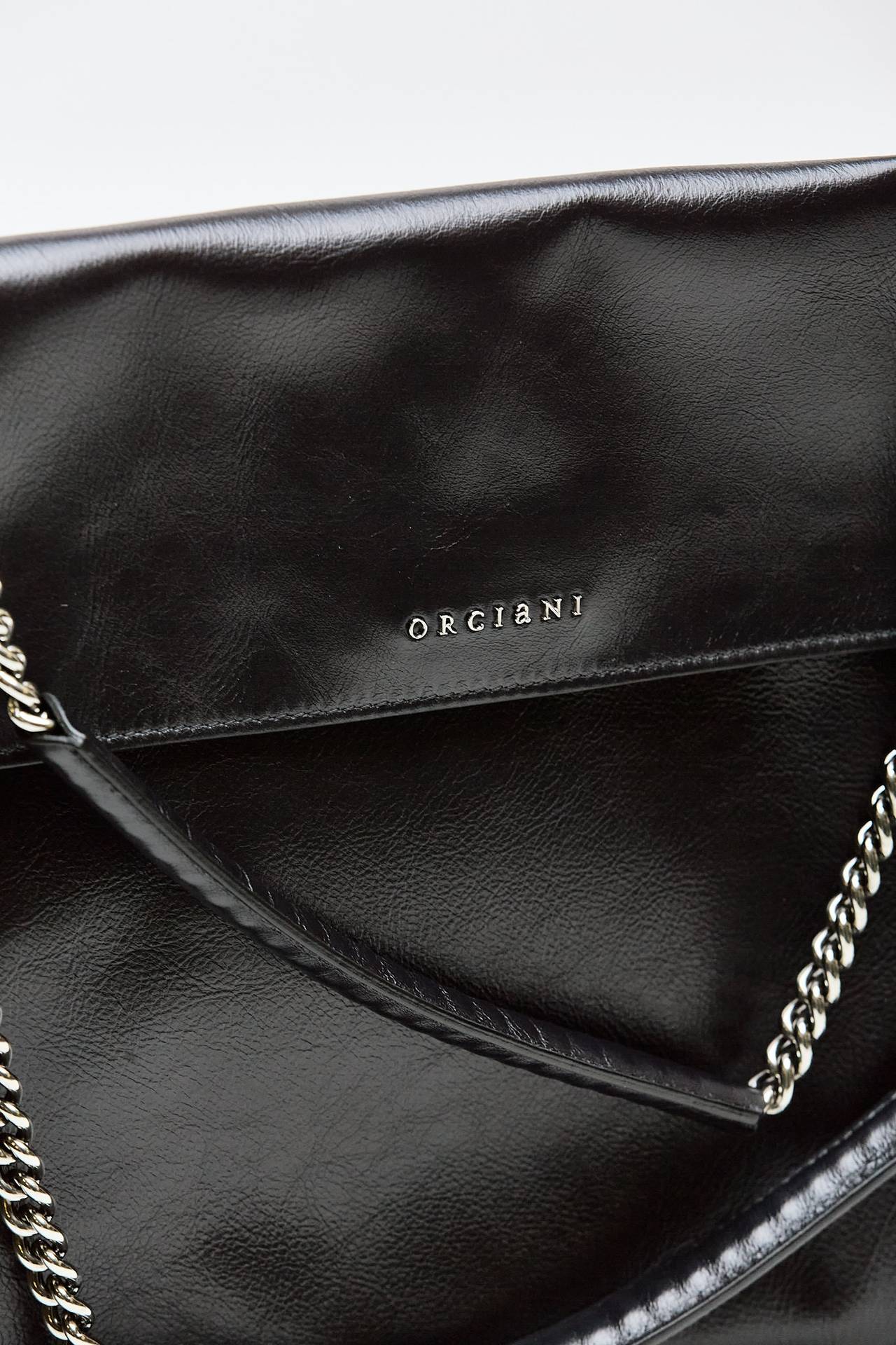 borsa venus soft gotham a spalla in pelle martellata sella donna Orciani - 5