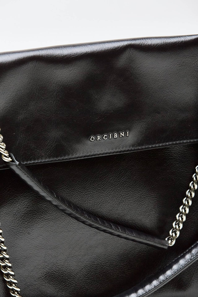 borsa venus soft gotham a spalla in pelle martellata sella donna Orciani - 5