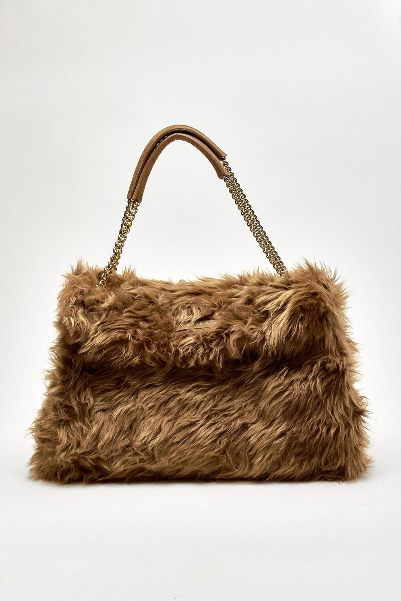 Borsa VENUS WOLF a spalla in terra donna Orciani - 1