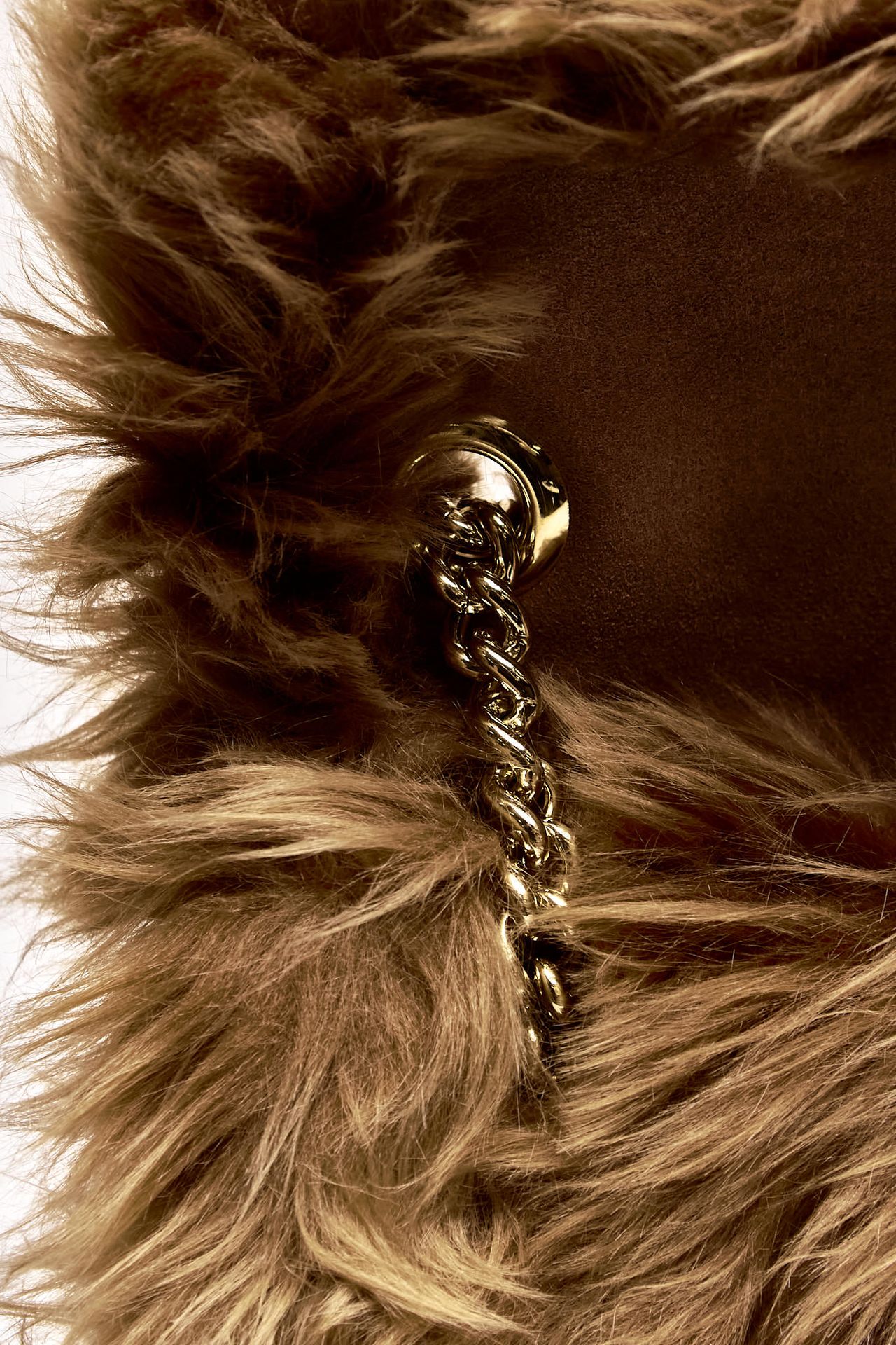 Borsa VENUS WOLF a spalla in terra donna Orciani - 6