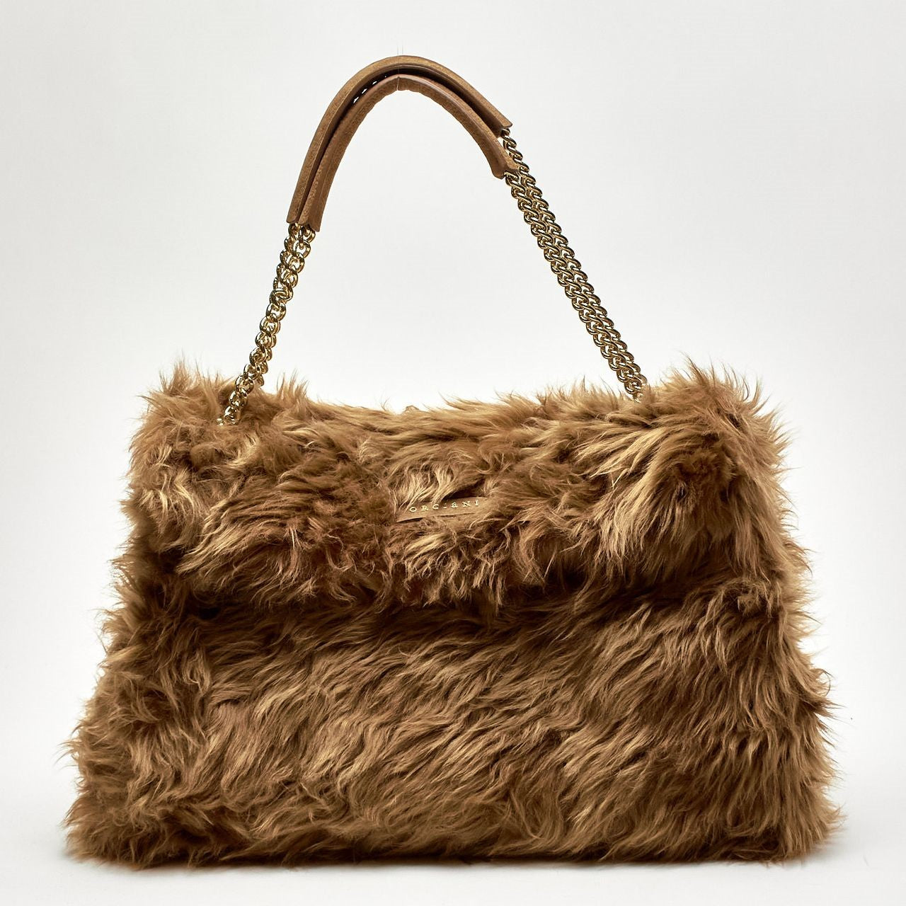 Borsa VENUS WOLF a spalla in terra donna Orciani - 7