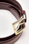Cintura ALBA-D10329 in pelle chianti donna Orciani - 3