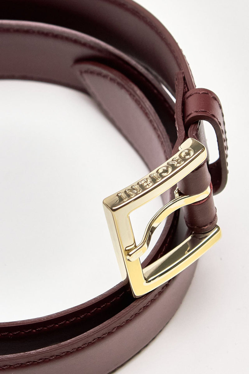 Cintura ALBA-D10329 in pelle chianti donna Orciani - 3