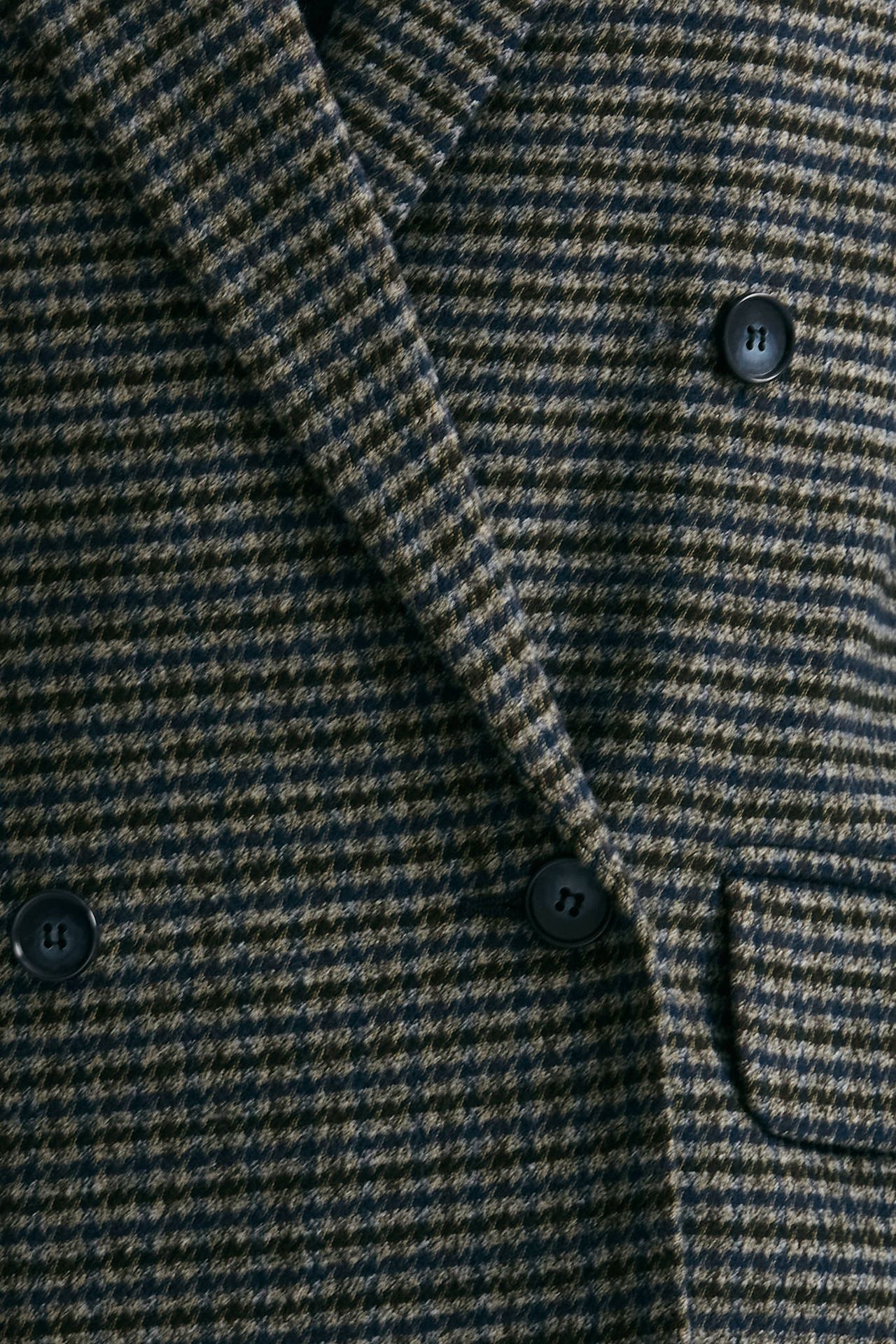 Giacca in galles Blu e marrone donna ( p - s ) - 7