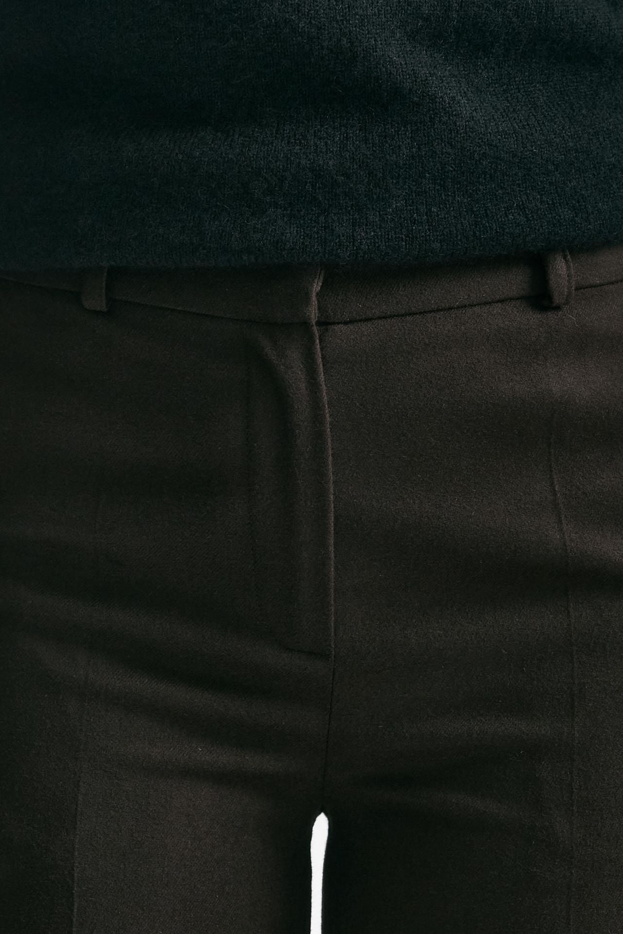 Pantalone palazzo marrone donna ( p - s ) - 4