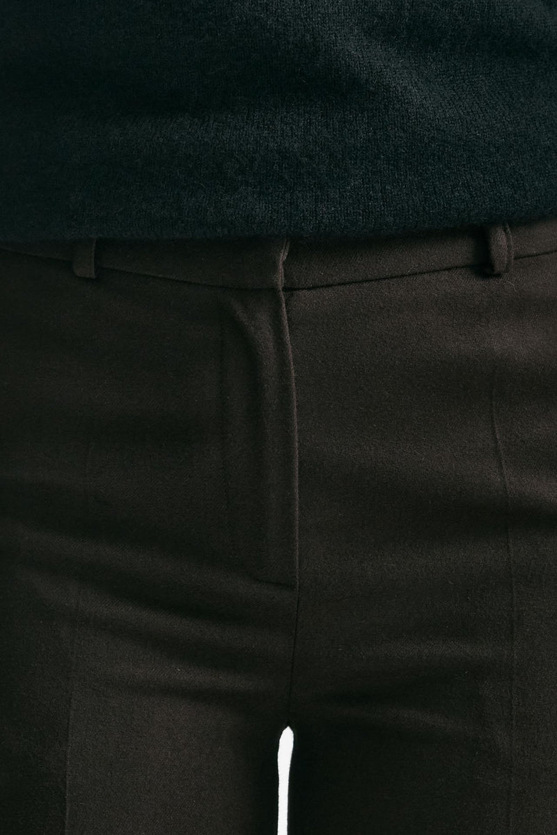 Pantalone palazzo marrone donna ( p - s ) - 4