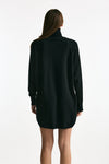 Abito in cashmere nero donna ( p - s ) - 3