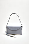 Borsa AIDA in pelle grigio donna Salce - 1