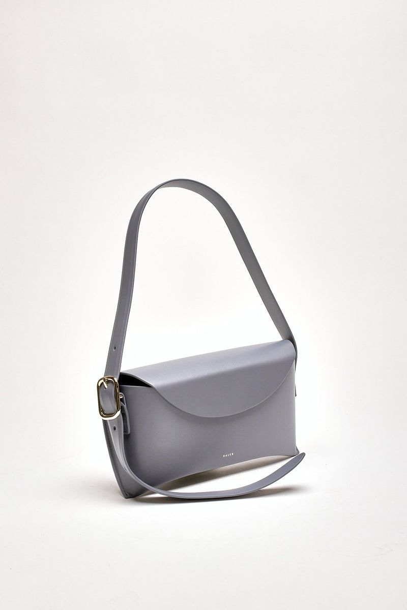 Borsa AIDA in pelle grigio donna Salce - 2
