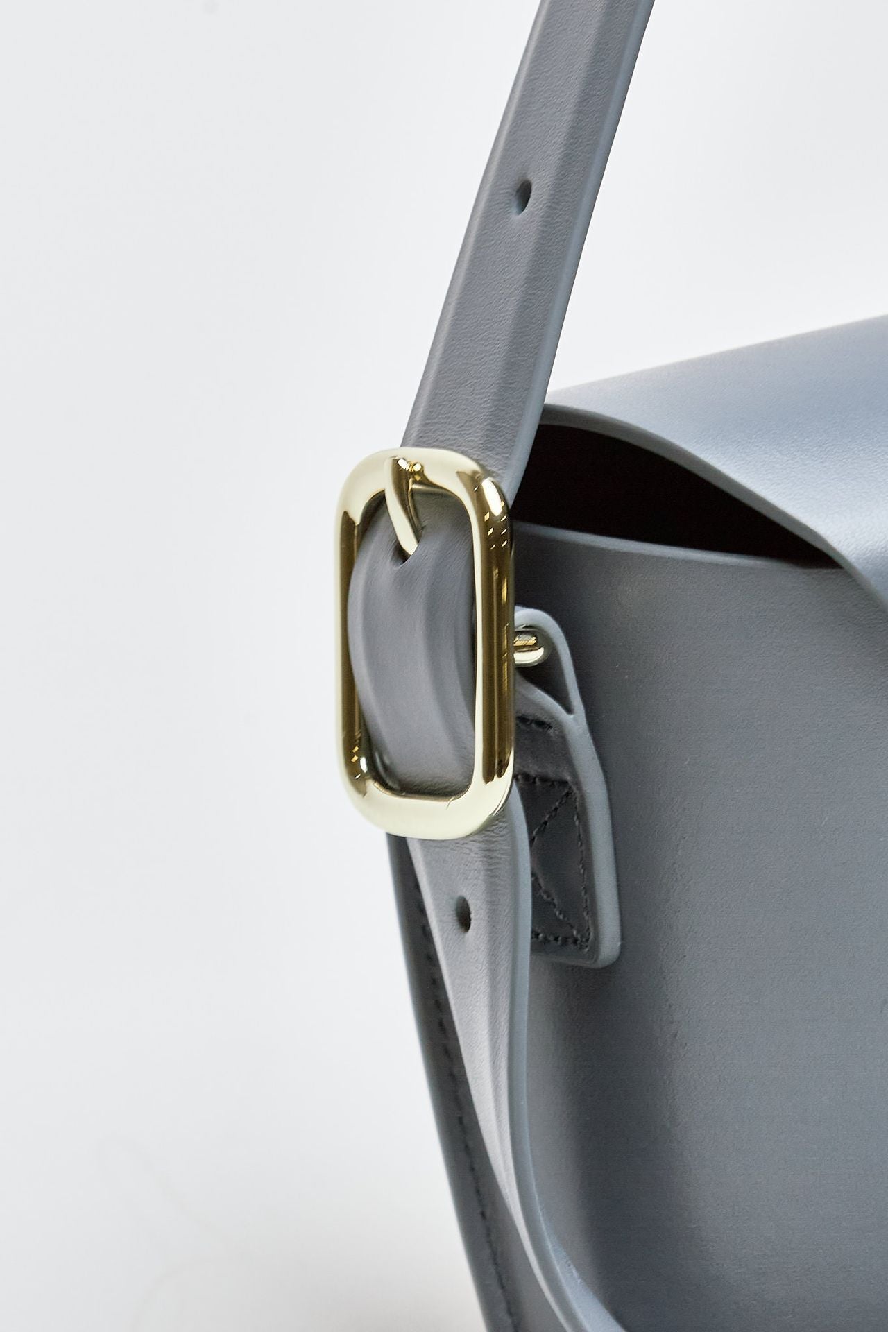 Borsa AIDA in pelle grigio donna Salce - 4