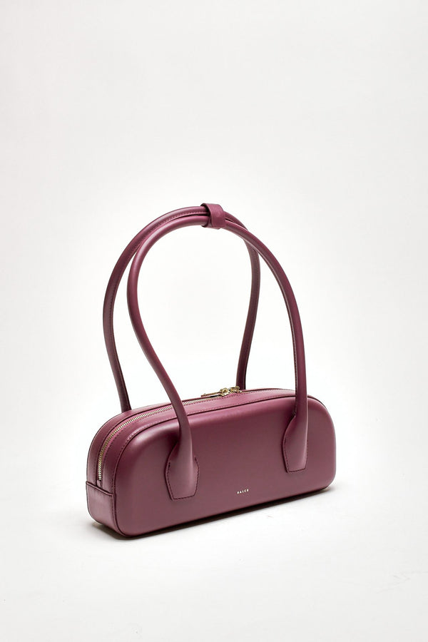 Borsa BIANCA ONE TONE in pelle burgundy donna Salce
