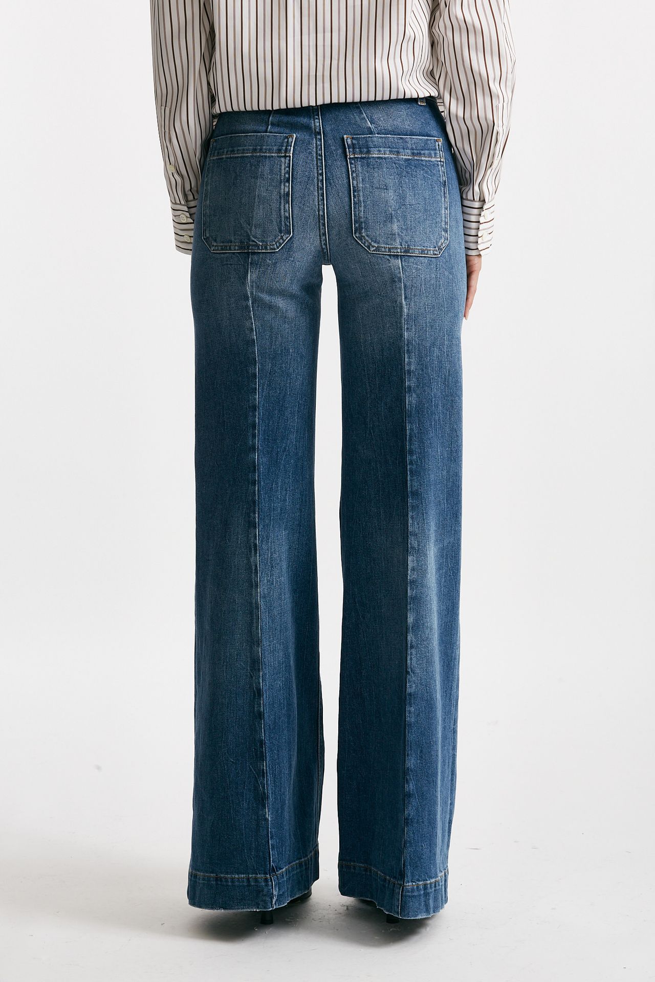 Jeans JANE flare in denim donna Seafarer - 3