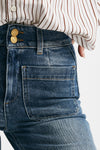 Jeans JANE flare in denim donna Seafarer - 6