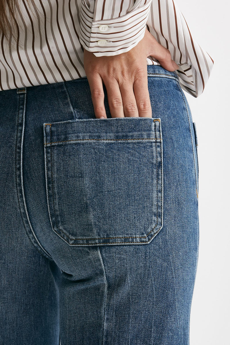 Jeans JANE flare in denim donna Seafarer - 7